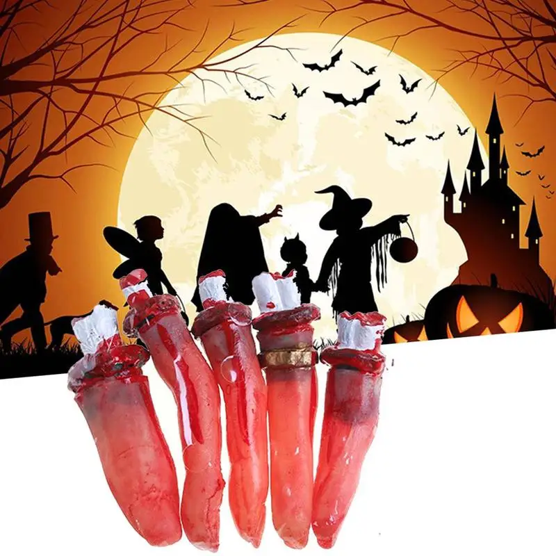 Хэллоуин ужас реквизиты дом с привидениями террор крови руки украшения ноги