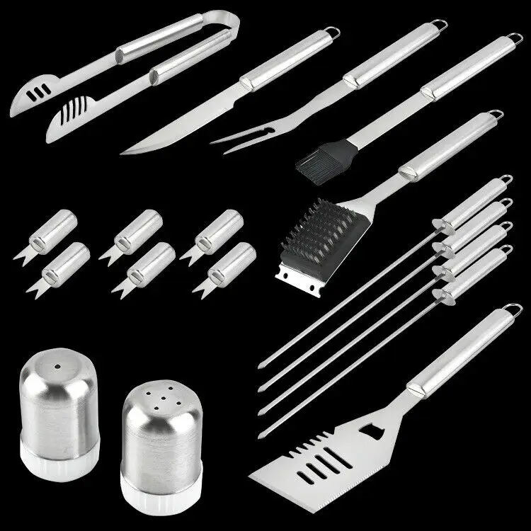 

18PCS Grill Tool Set- 18 Piece Stainless Steel Barbecue Grilling Accessories