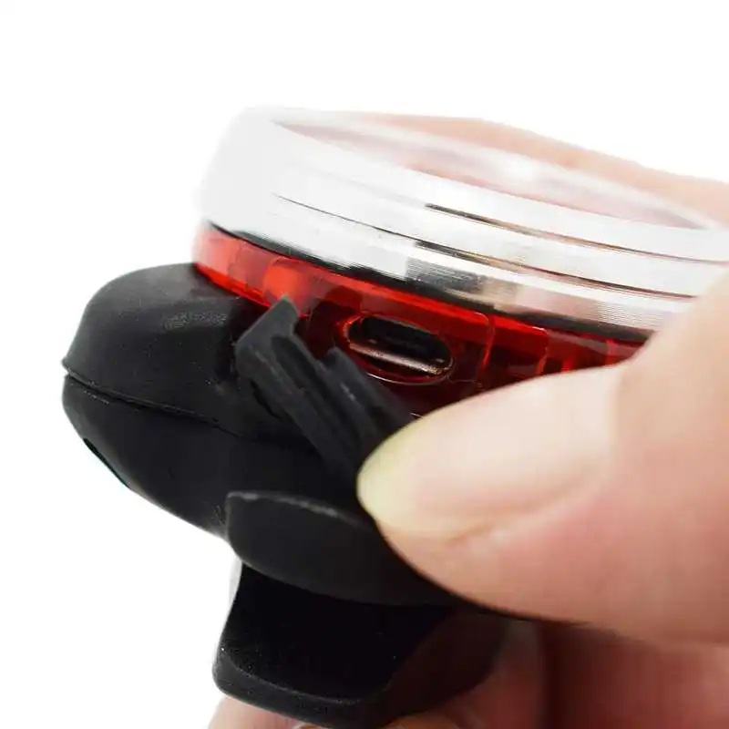 WasaFire USB Перезаряжаемый велосипедный фонарь задсветильник водонепроницаемый