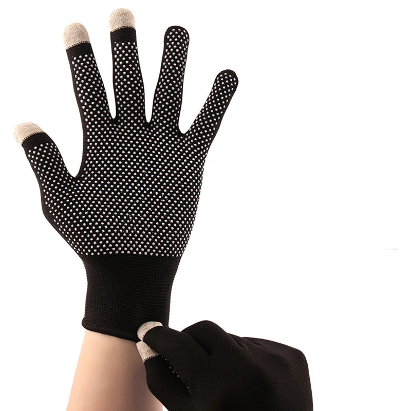Дышащие перчатки унисекс для сенсорных экранов летние тонкие на запястье мужчин