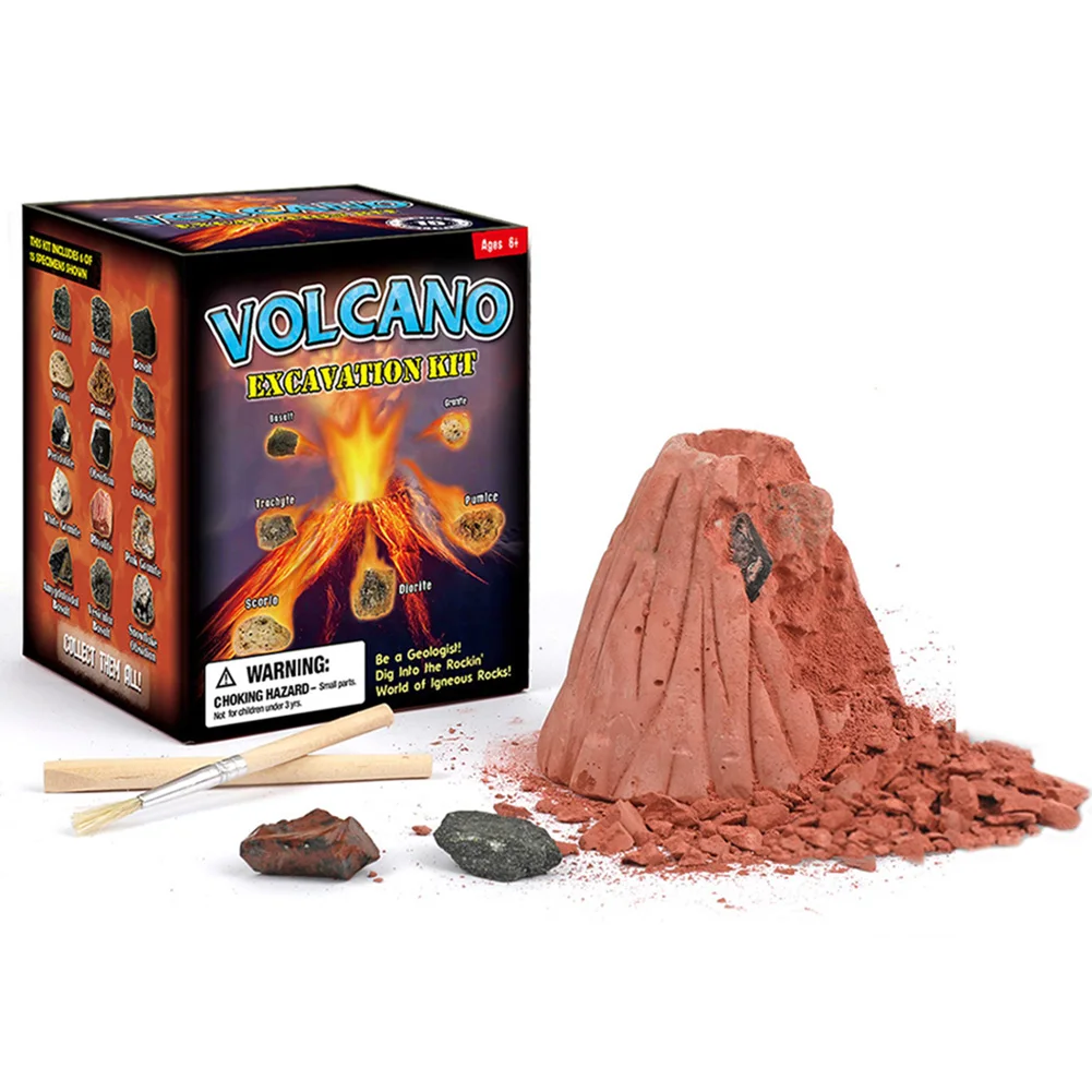 

Скалы, игрушки для раскопок, сделай сам, изучение вулканического камня для детей, для мальчиков и девочек, археология, наука, образовательны...