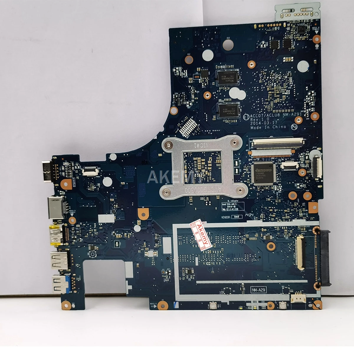 Протестированная материнская плата ACLU7 ACLU8 NM-A291 для Lenovo Z50-75 G50-75 ноутбука ПК A8-7100 |