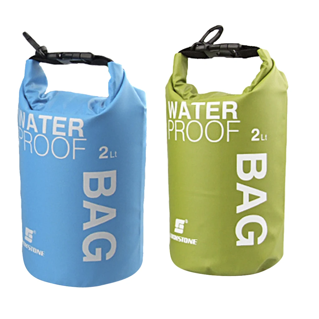 2pcs Waterproof Backpack Rucksack Surfing Storage Packbag Outdoor