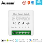 Мини-светильник выключателя AUBESS Tuya 16 А с поддержкой Wi-Fi