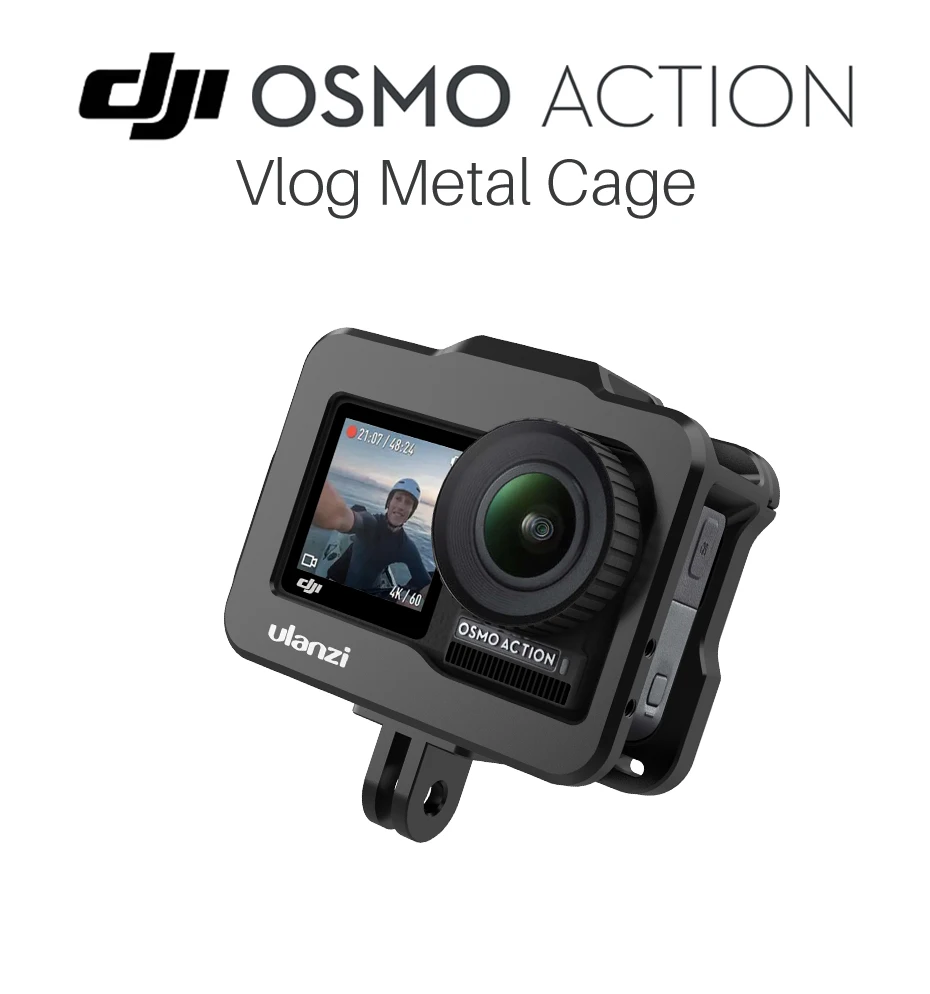 ULANZI OA-1 Алюминиевый металлический видео Крепление-сетка для DJI Osmo экшн-камеры Vlog