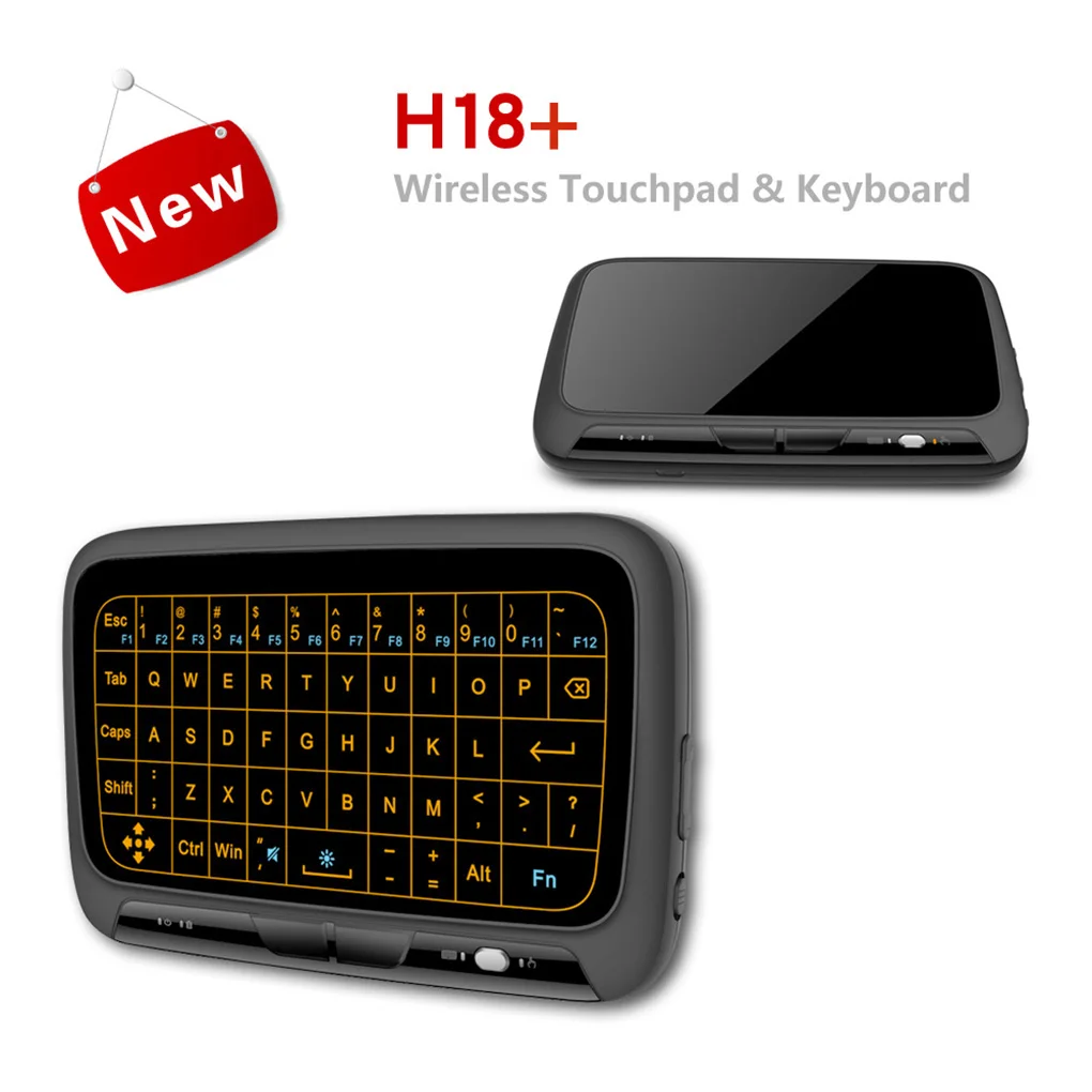 Сменная Беспроводная мини-клавиатура Air Mouse с сенсорным экраном 2 4 ГГц для Android TV BOX