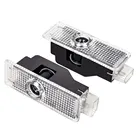 2 шсветодиодный, Автомобильные светодиодные проекторы для дверей BMW E84 E83 E70 F15 E71 F16 E81 E85 F30 E90 E91 E92 E93 E60 E61 M5 F10 E63