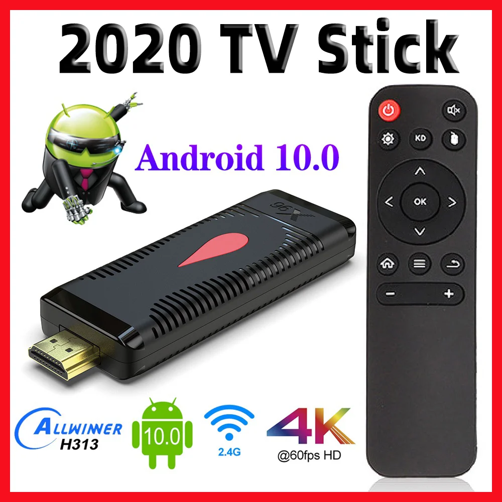 X96 S400 2 Гб оперативной памяти 16 встроенной Android 10 ТВ палка глобальная Версия Allwinner