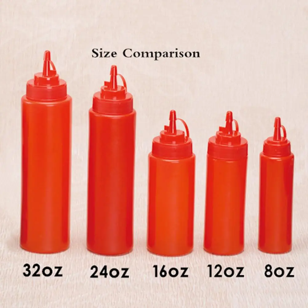 Соус 8/12/16/24/32 унции масло с уксусом кетчуп соус для соуса кухонные инструменты