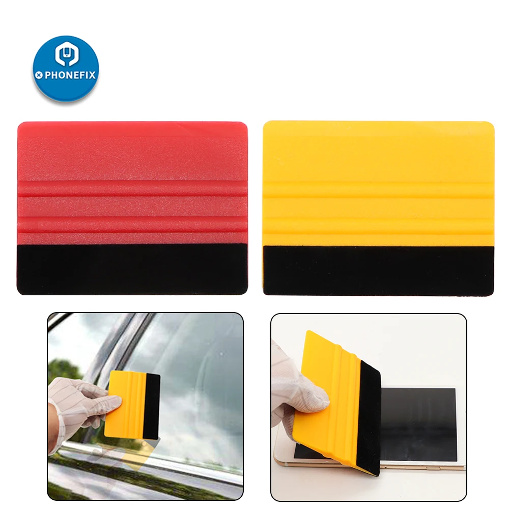 2 шт. автоматический виниловый очиститель для окон из углеродного волокна