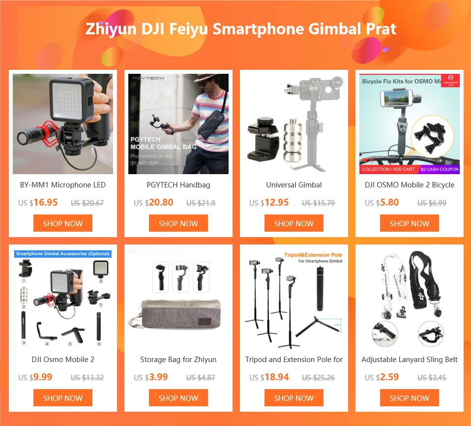 Регулируемый ремень, ремень на шею для DJI OSMO Mobile 3 2 Zhiyun Smooth Q 4 Mijia Feiyu, аксессуары для ручных стабилизаторов