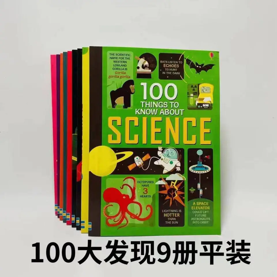 9 Books/Set Top 100 Discoveries High Grade Things to Know About Encyclopedia Paperback Early childhood education books Livro Hot 5 things you should know about my grandma shirt