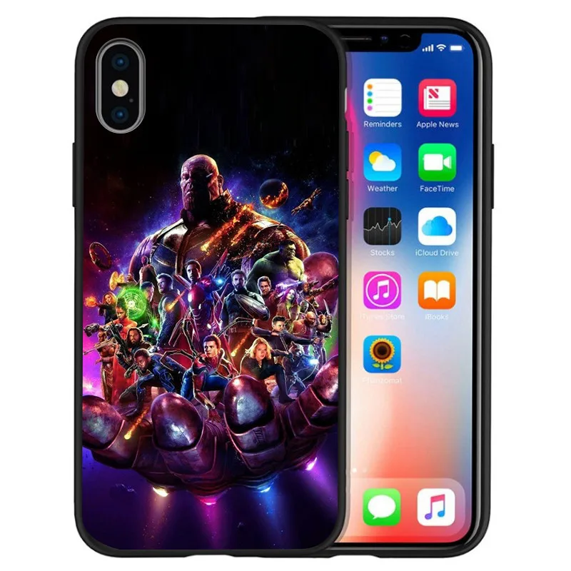 design phone shape superman iron man groot action case for iphone Movie Figures Toys | Игрушки и хобби