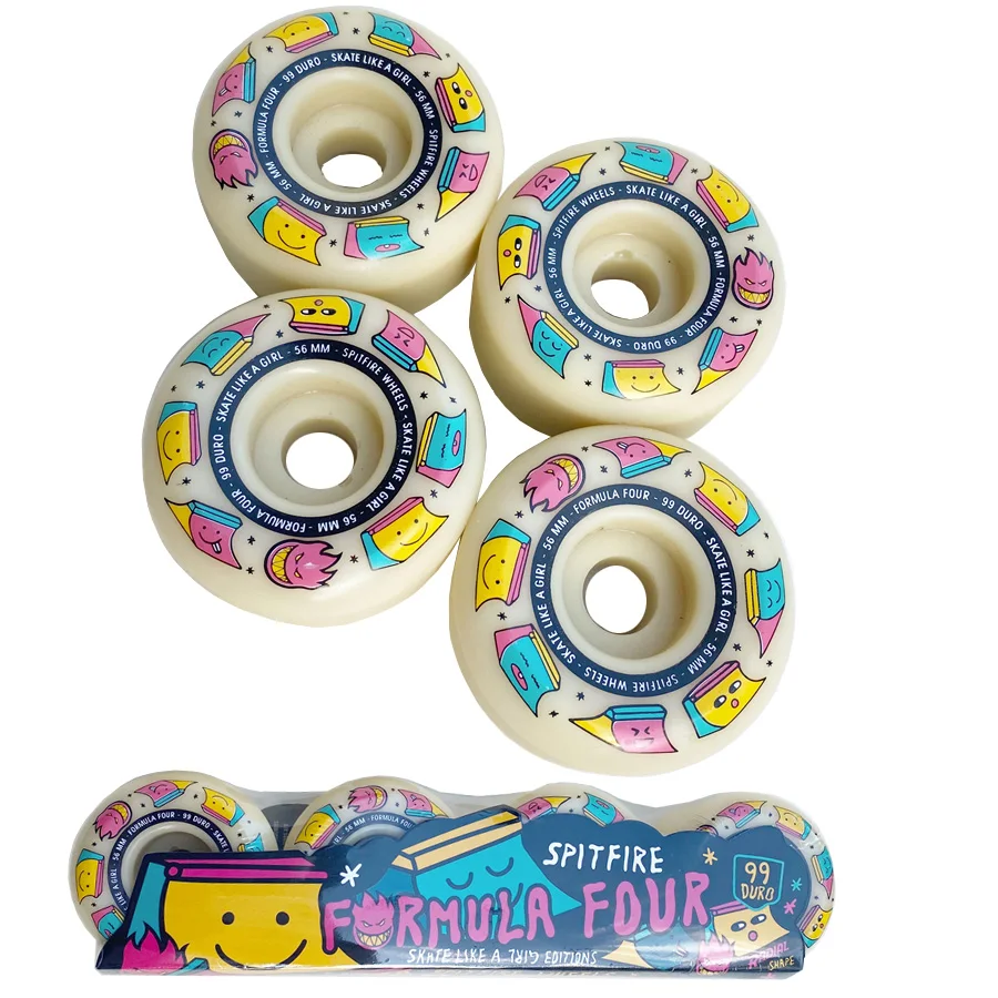 original Spitfire skateboard wheels 56mm 99duro skateboard wheel for skateboard