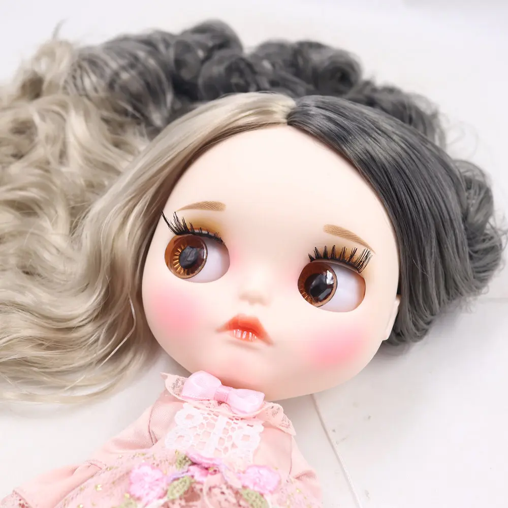 Кукла блайз ICY DBS из серии Инь Янь стиль волос как Sia белая кожа 1/6 BJD ob24 аниме