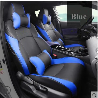 

High quality! Custom special car seat covers for Toyota C-HR 2021 breathable durable seat covers for CHR 2020-2017,Free shipping