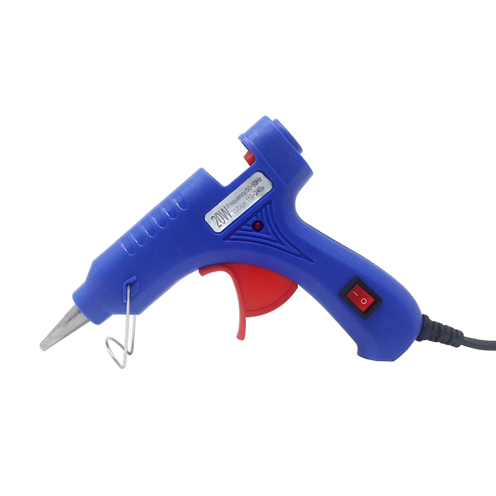 Only Glue Gun Ketotek GG01 термоплавкий клеевой пистолет 20 Вт 30 Вт вилка для ЕС и США инструмент для ремонта термоклея домашний промышленный DIY Art Craft 7x100 мм Клей-карандаш - Цвет: Only Glue Gun