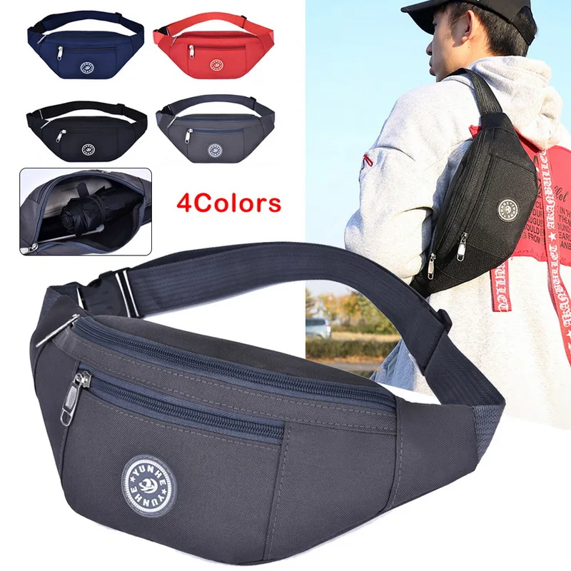 

Chest bag Nylon Waist Bag Women Belt Bag Men Fashion Colorful Bum Bag Travel Purse Phone Pouch Pocket hip bag