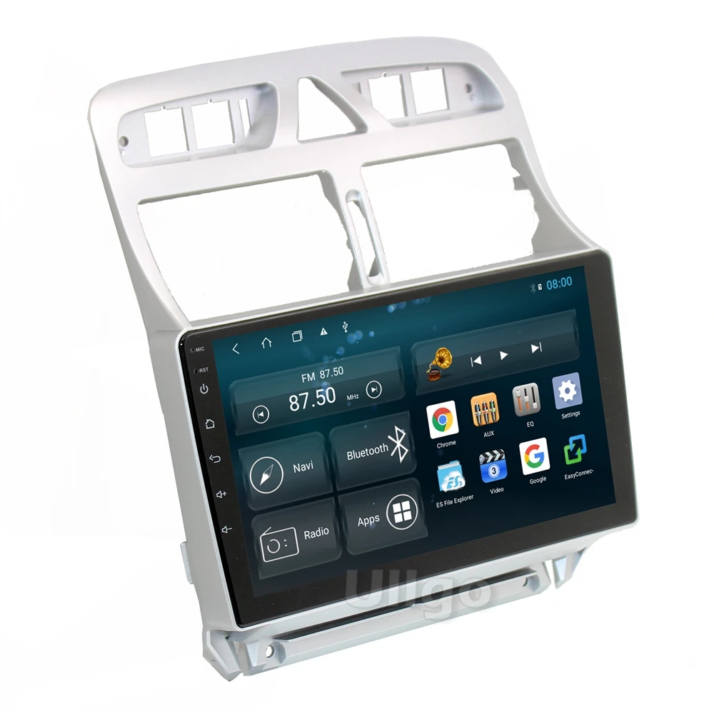 Восьмиядерный 4 Гб ОЗУ+ 64 Гб ПЗУ Android 8,1 автомобильный DVD gps для peugeot 307 Авторадио gps Автомобильное головное устройство с зеркалом-link Wifi RDS