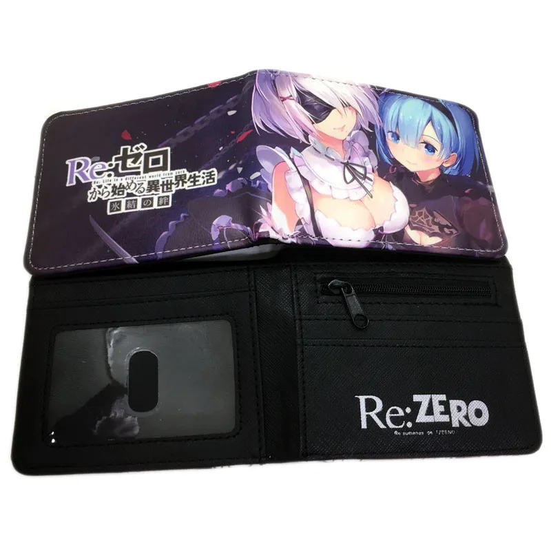 Кошелек женский аниме re zero Re Life в другом мире от кошелек с кармашком для монет
