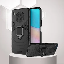For Huawei Nova 8i Case Armor Finger Ring Bracket Bumper Kickstand Shockproof Case For Huawei Nova 8i Cover for Huawei Nova 8i