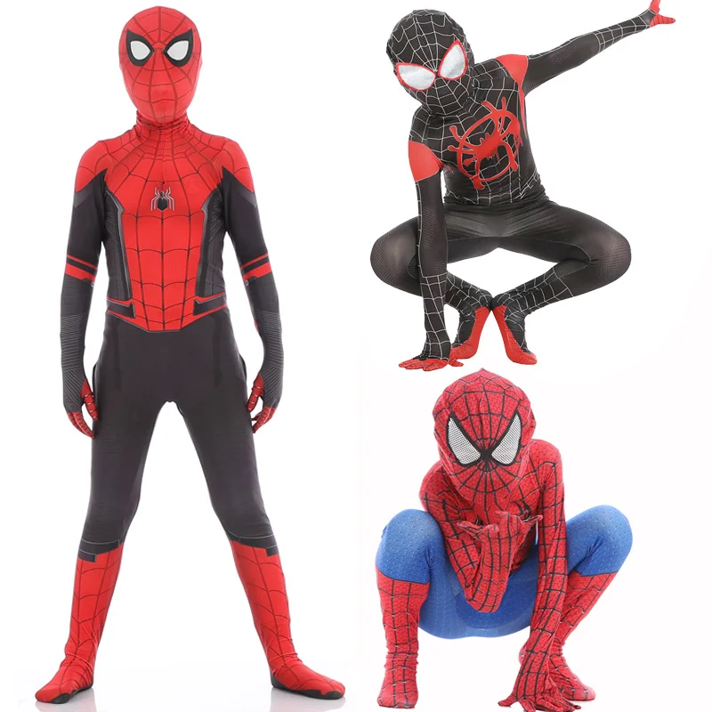 Хэллоуин Рождество мускул супергерой Капитан Костюм Человек паук Халк пантера