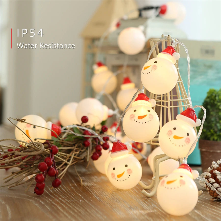 1 5 м светодиодный светильник s украшение Санта клаза Рождественский для