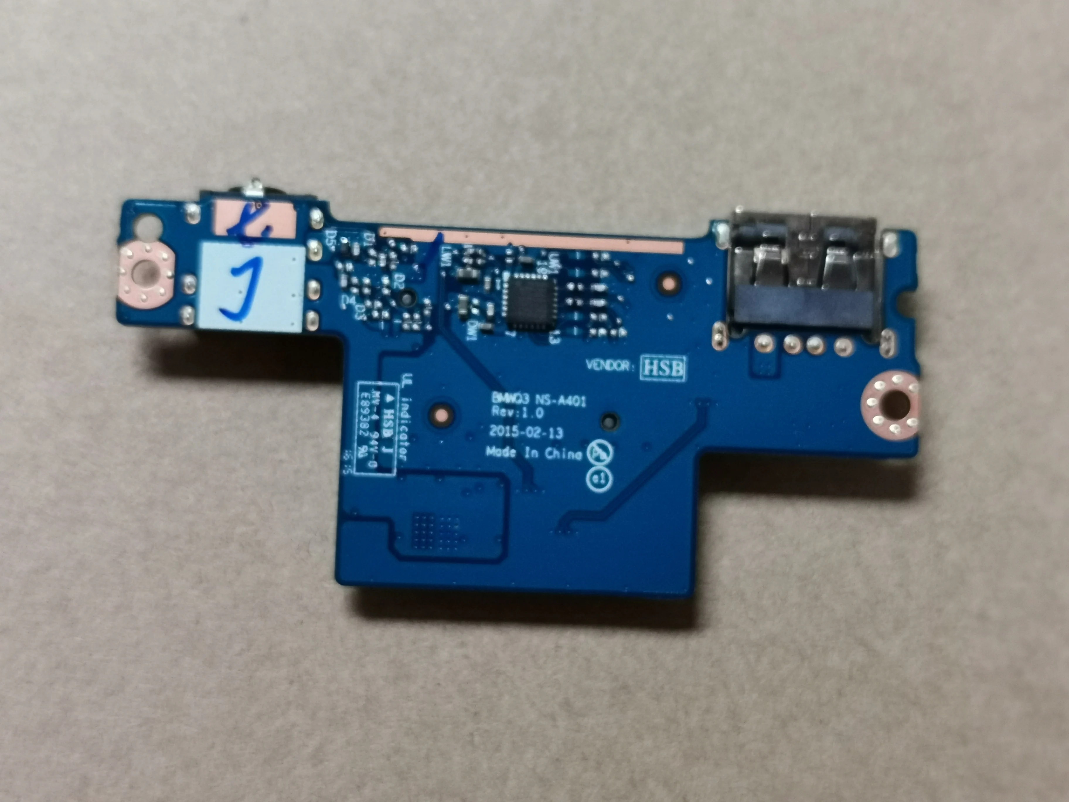 

Original For Lenovo G41-35 G51-35 USB Audio sound board NS-A401 SD card