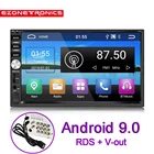 Система мультимедийная автомобильная, универсальная, с 7 дюймовым дисплеем, Android 9,0, OBD2, 2DIN
