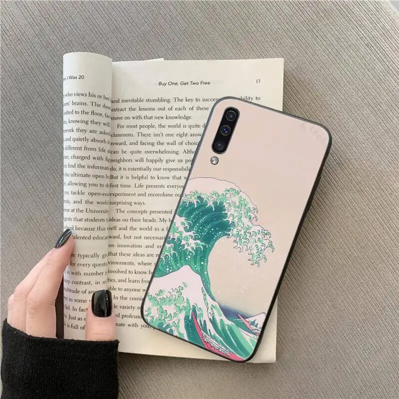 

Great Wave off Kanagawa Ocean Phone Case For Samsung Galaxy M10 20 30 A 40 50 70 71 6S A2 A6 A9 2018 J7 CORE PLUS STAR S10 5G C8