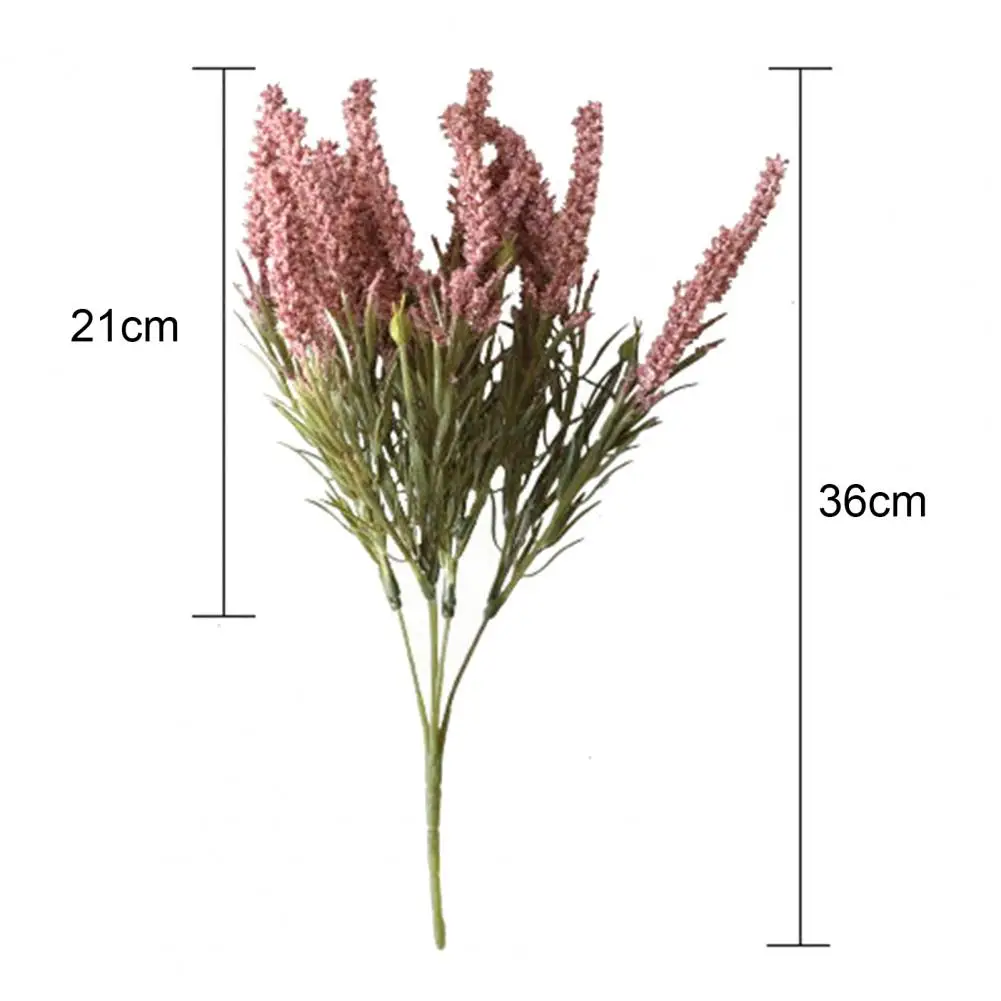 

Artificial Lavender Realistic DIY Colorful Flowers Home Decoration Simulation Plant Lavender for Indoor