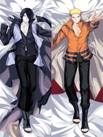 coscase anime pillowcase uzumaki male anime cosplay hugging pillow cover case otaku dakimakura bedding body pillow case