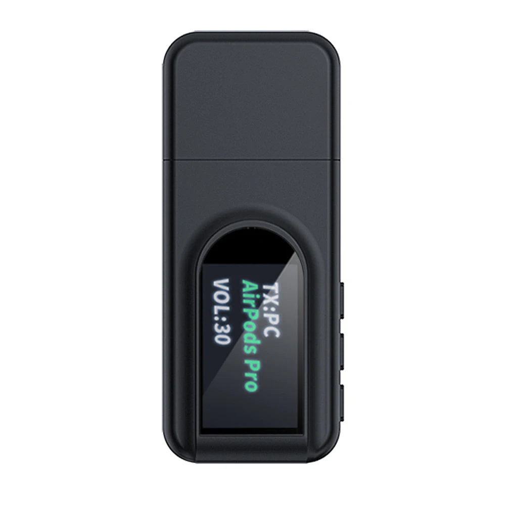 

Portable Bluetooth 5.0 Adapter Dongle Receiver Transmitter USB AUX Audio Stereo for Elements Personal Car Part Ornaments