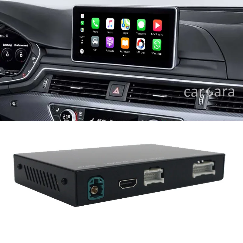 Verkaufen Drahtlose Carplay Spiegel Modul Box Für A4 A5 S5 B9 Limousine Avant Allroad Quattro Facelift Radio Monitor Retrofit Android Auto