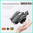 Дрон S604 Pro, GPS 5G, WiFi, 4K, 6K, двойная камера высокой четкости, бесколлекторный мотор, FPV, профессиональная антенна Квадрокоптер для фотографий