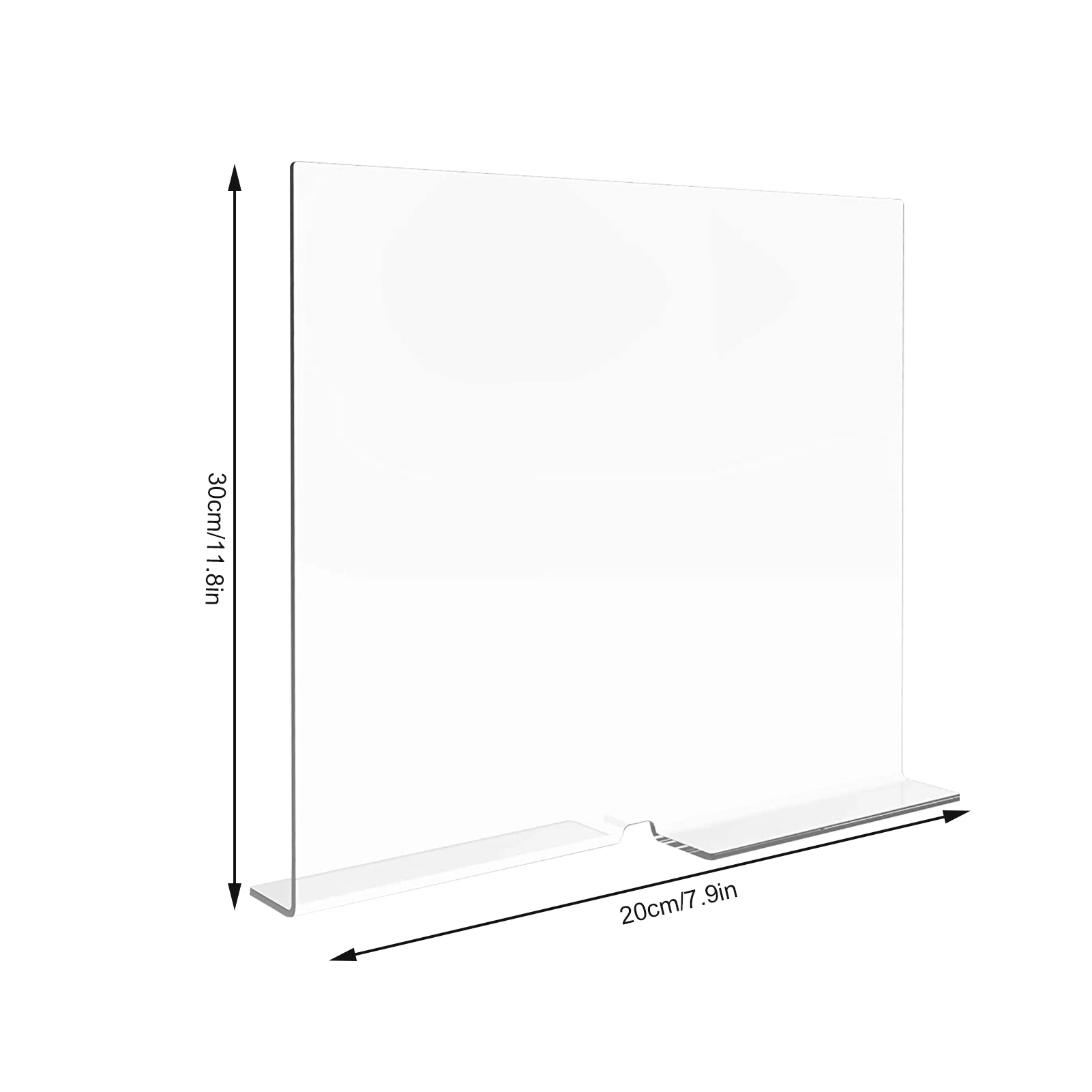 

High Quality Shelf Divider Transparent Acrylic Separator Dividers Closets Shelf