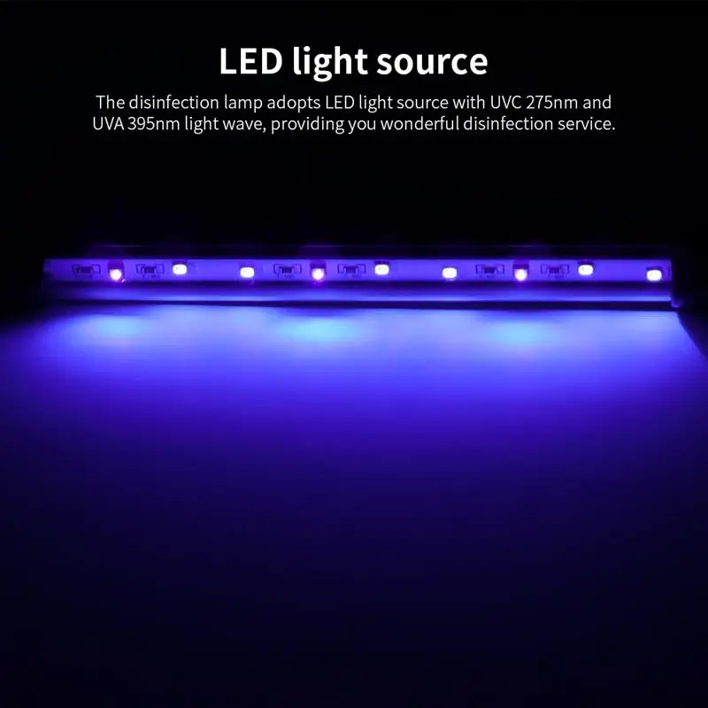 УФ лампа Onever USB для дезинфекции ультрафиолетовый стерилизатор бактериальная Kill