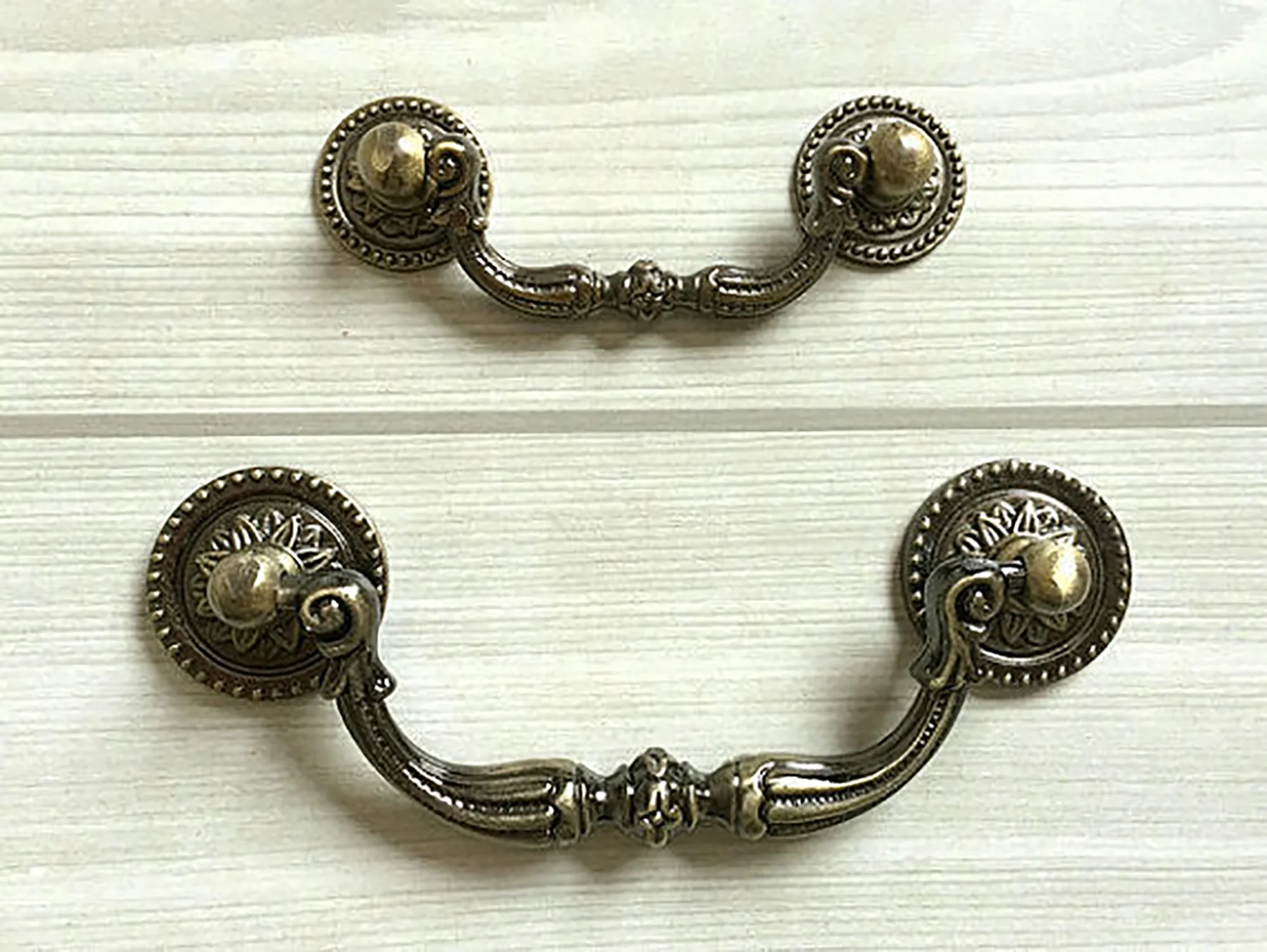 Ручка для ящика MFYS 2 5 дюйма 3 75 ручка выдвижного античная бронза ручки ручного