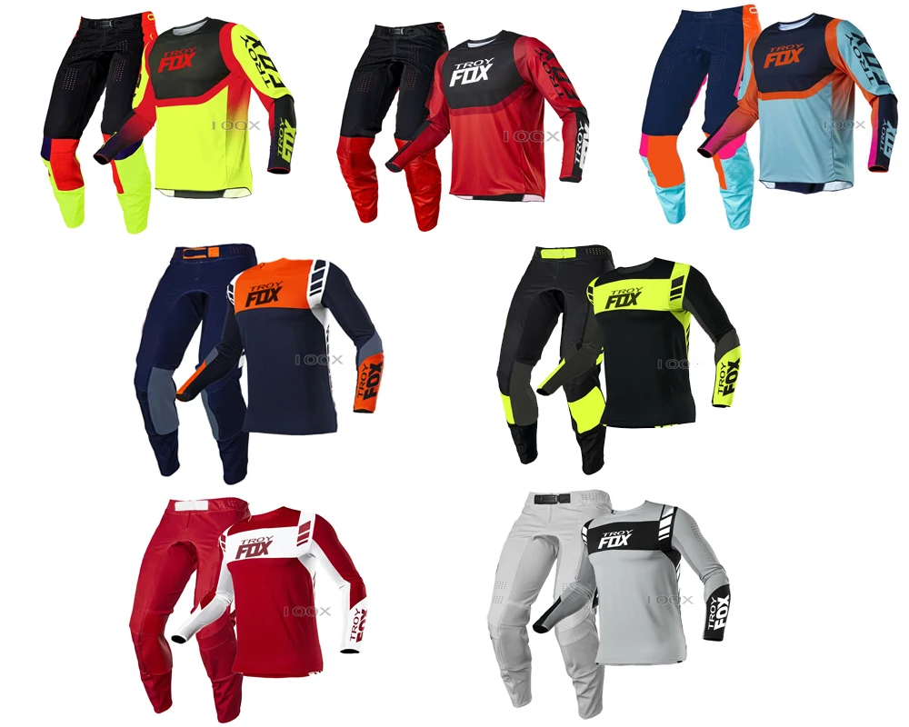 

2021 MX ATV 360 Mach Jersey Pants Combo Motocross Motorbike Dirt Bike Racing Suit Mens Kits Mountain Bicycle Offroad Gear Set