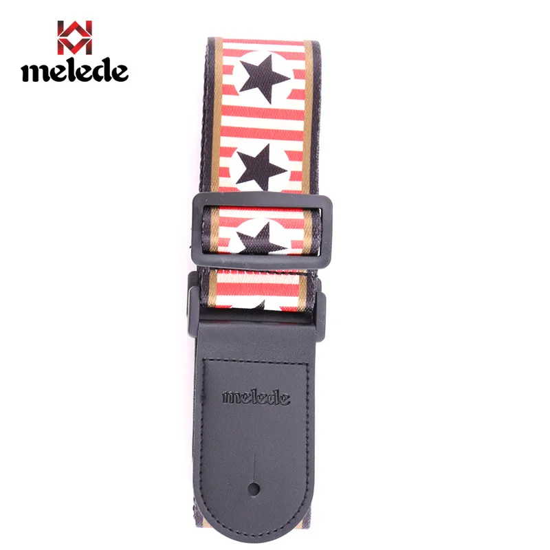 Простой пятиконечный классический гитарный ремешок из высококачественного