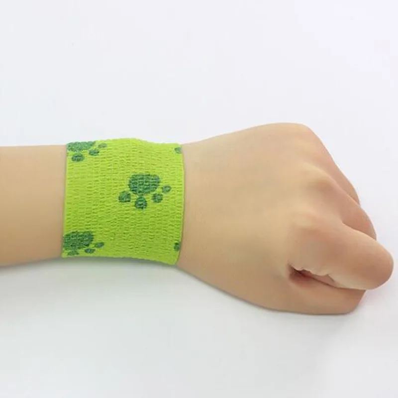 Размеры S M L самоклеющиеся эластичные повязки Водонепроницаемый мышцы Спорт