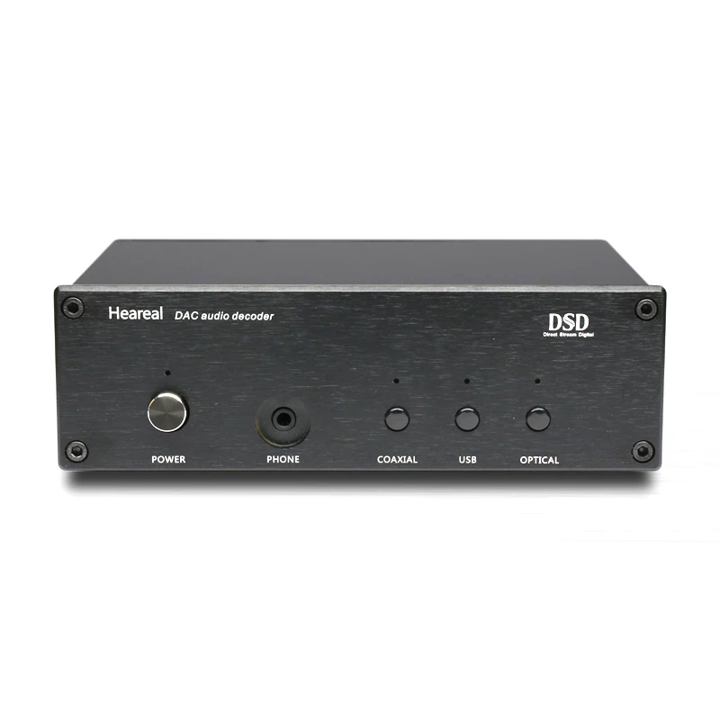 ЦАП Декодер полностью сбалансированный DSD декодер Hi Fi аудио 384 к 32 бит USB