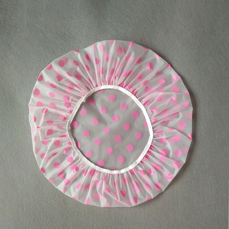 Водонепроницаемая шапочка для душа утолщенная эластичная Защитная ванной