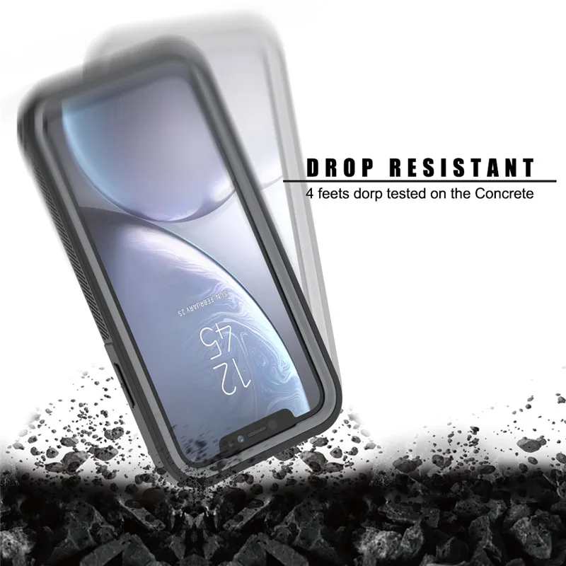 Sturdy Shock Drop Proof Clear Phone Case iPhone 11 Pro Max 12mini 7 6 8 Plus XS Max XR X SE Shock Absorption Bumper Hybrid Cover iphone 7 phone cases