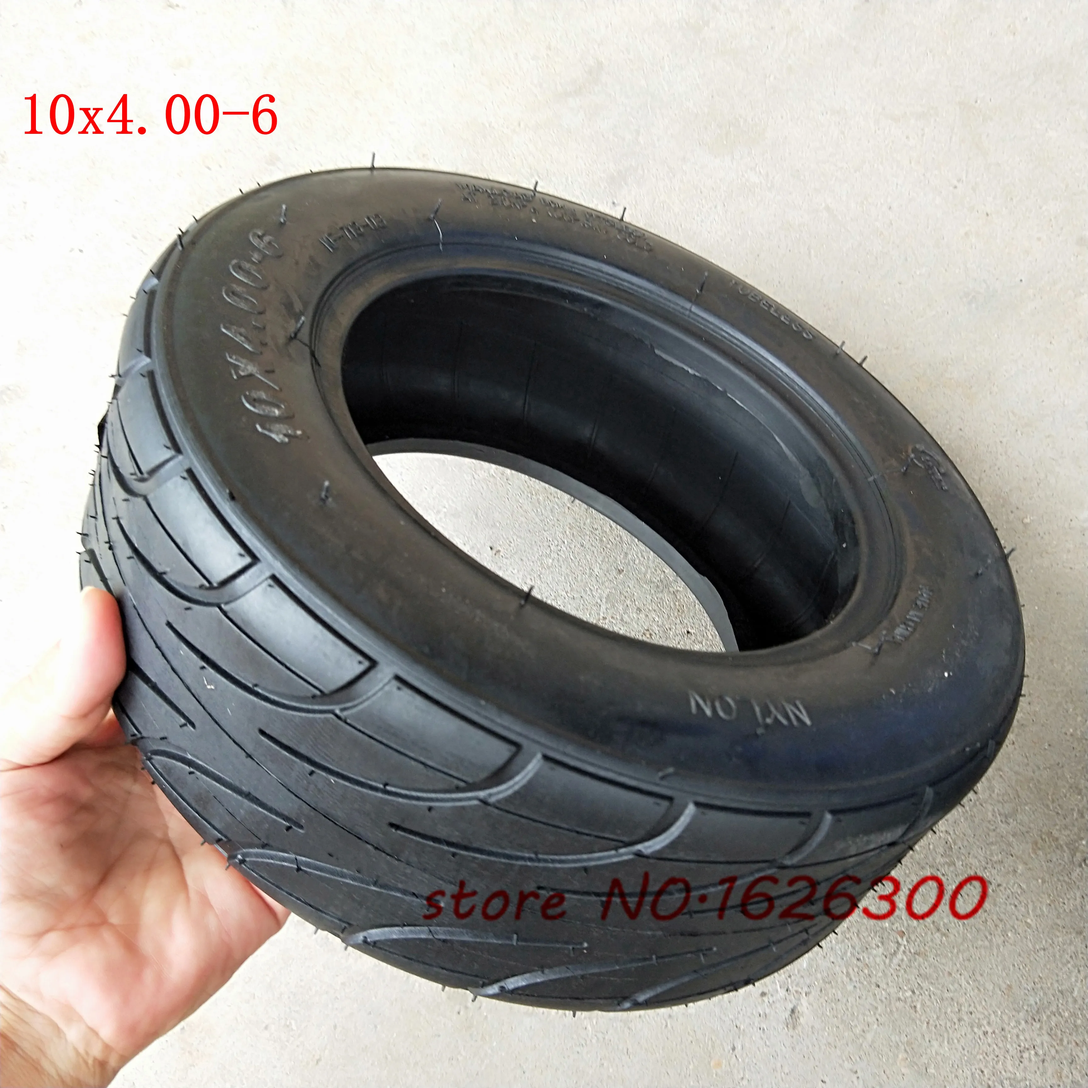 10X4.00 6 10*4 00 бескамерные вакуумные шины для Harley Electric Citycoco Scooter Go Karts ATV Quad Bike OFF