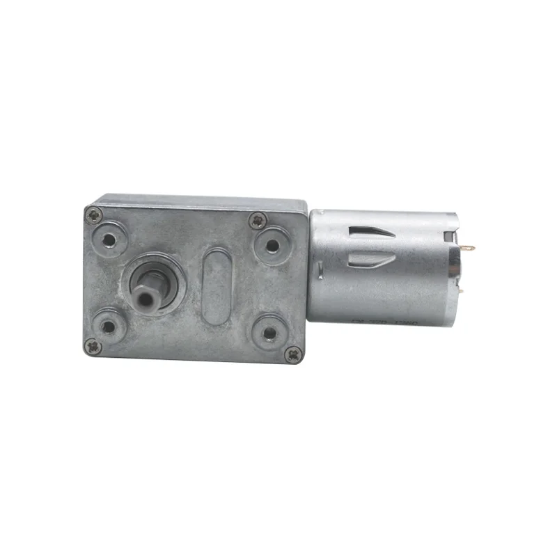 Редуктор червячного привода постоянного тока 6 В, 12 В, 24 В, 2 об/мин до 150 об/мин, редуктор низкой скорости для редукторных двигателей «сделай сам», редукторный двигатель JGY370