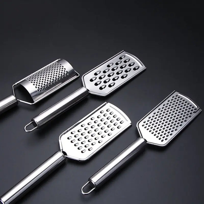 

2021 Cheese Grater Multi-purpose Stainless Steel Sharp Vegetable Fruit Tool Cheese Shavings Planer Kitchen Accessories Drop Ship