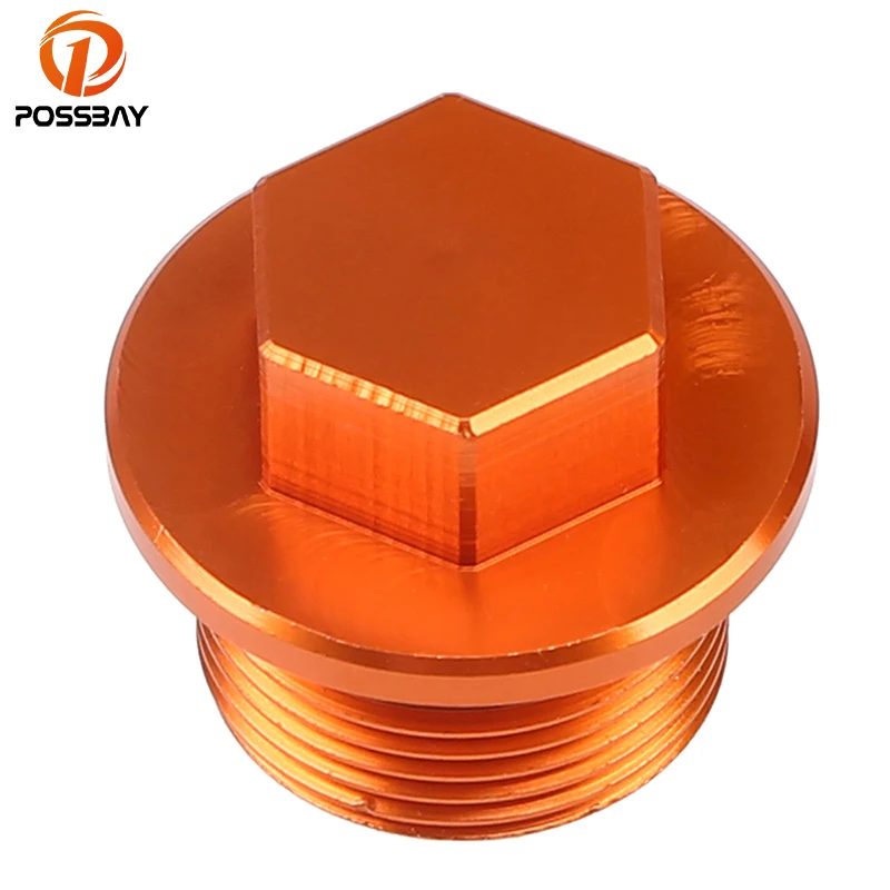 POSSBAY подходит для KTM Duke 125 200 390 оранжевая пробка слива масла мотоцикла винты