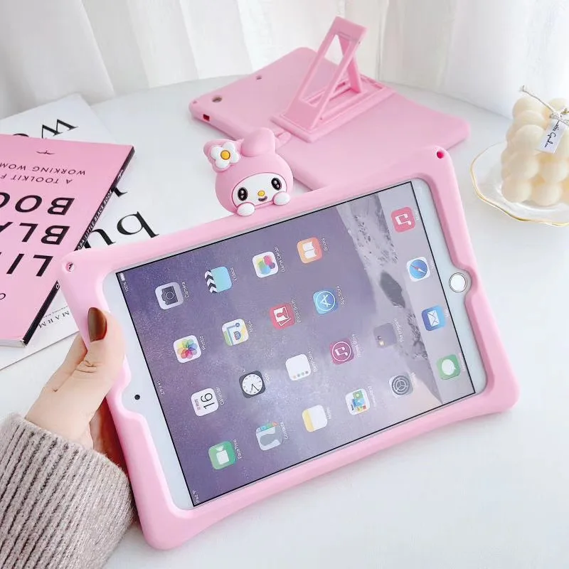 Силиконовый чехол с красивой мелодией для iPad7 10 2 Air3 Pro9.7/10 5 2018 Скрытая подставка