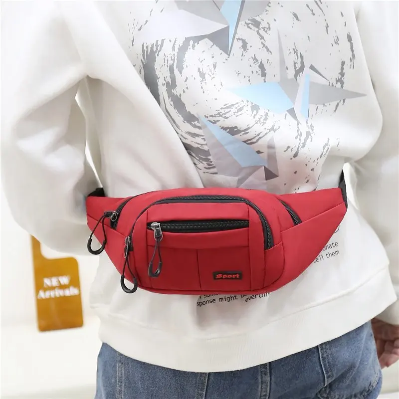 

AOTTLA Men Waist Bag Casual 5 Colors New Unisex Waist Pack Pouch Women Oxford Cloth Travel Fanny Bag High Qualtiy Shoulder Bags